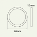 20mm split ring diagram