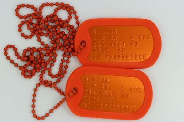 orange tags